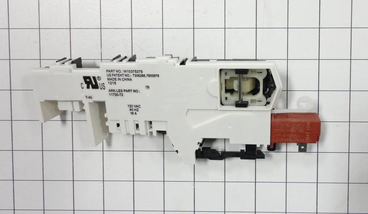 Whirlpool Washer/Dryer Door Lock Latch WPW10375379