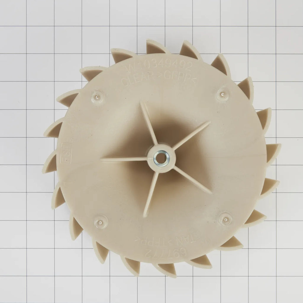 Whirlpool Dryer Blower Wheel 7-3/8 Inch WP697772
