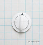 GE Dryer Timer Knob White WE01X20374