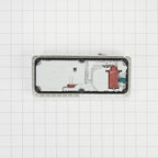 Whirlpool Dishwasher Detergent Dispenser, White WPW10428214