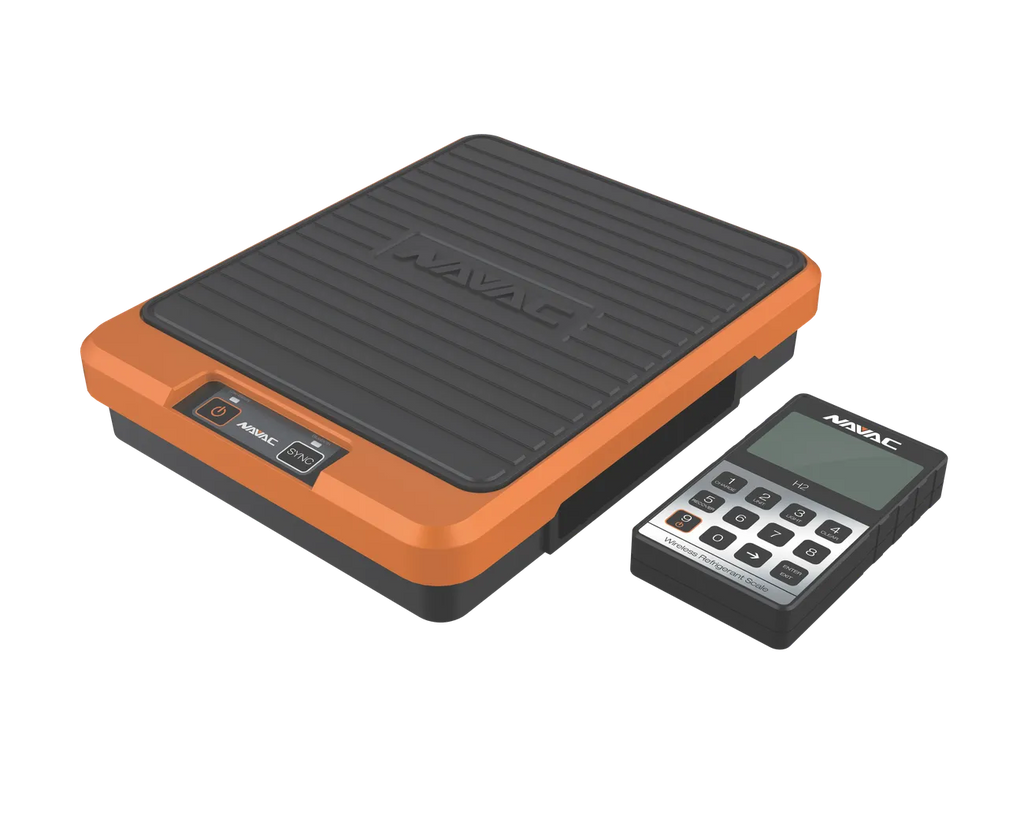 NAVAC Bluetooth Wireless Refrigerant Scale, 220 lb NRS2I01