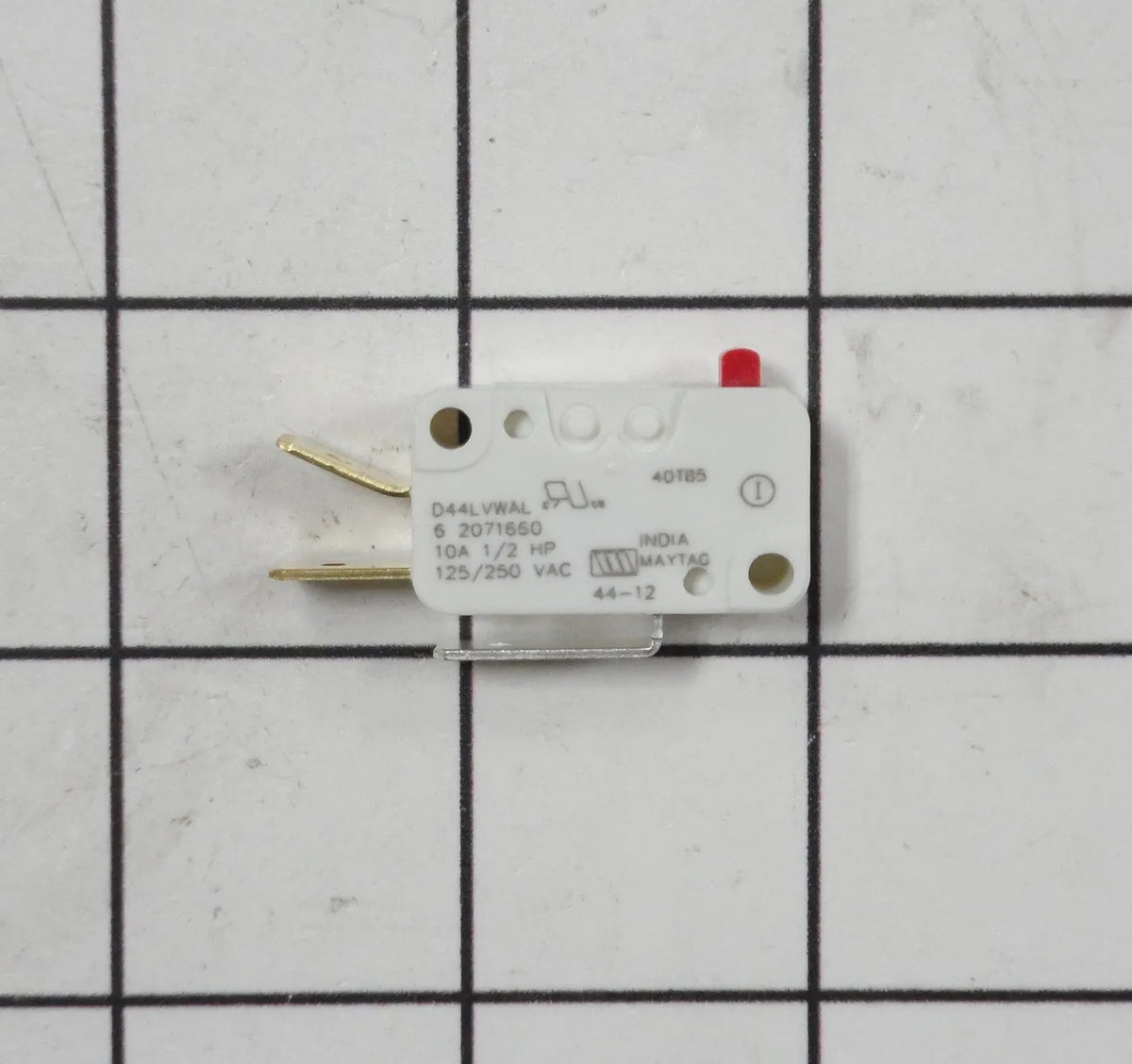 Whirlpool Washer Lid Switch WP207166
