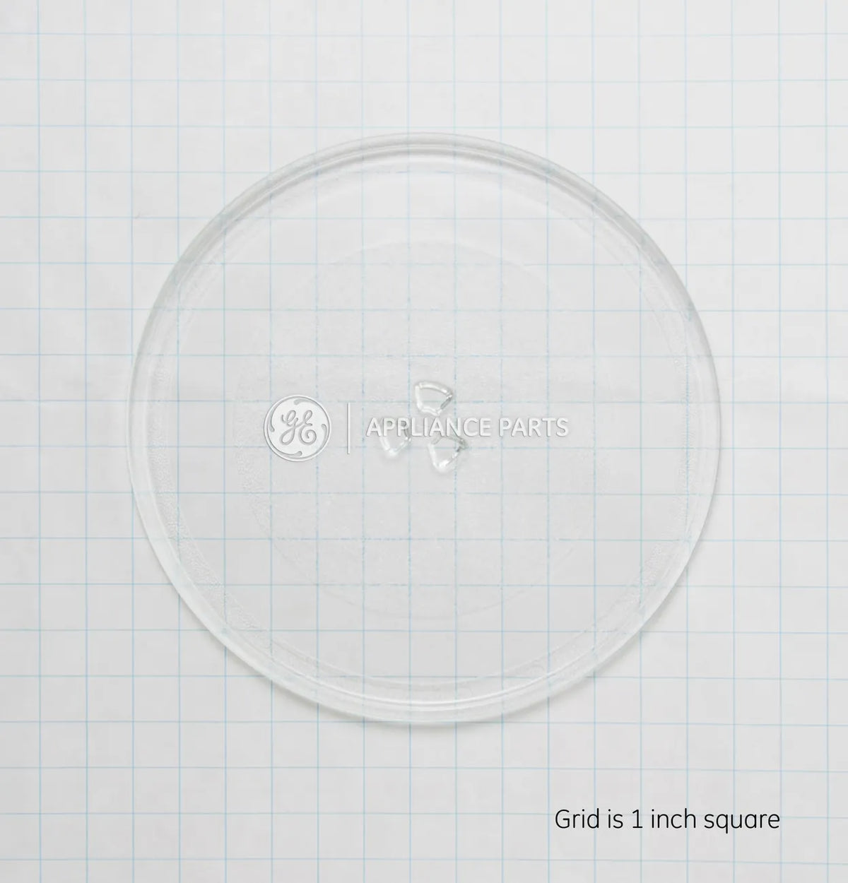 GE Microwave 12-3/4" Glass Turntable Tray WB49X10129