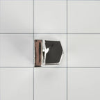 Whirlpool Refrigerator Bottom Door End Cap Chrome WP2183139