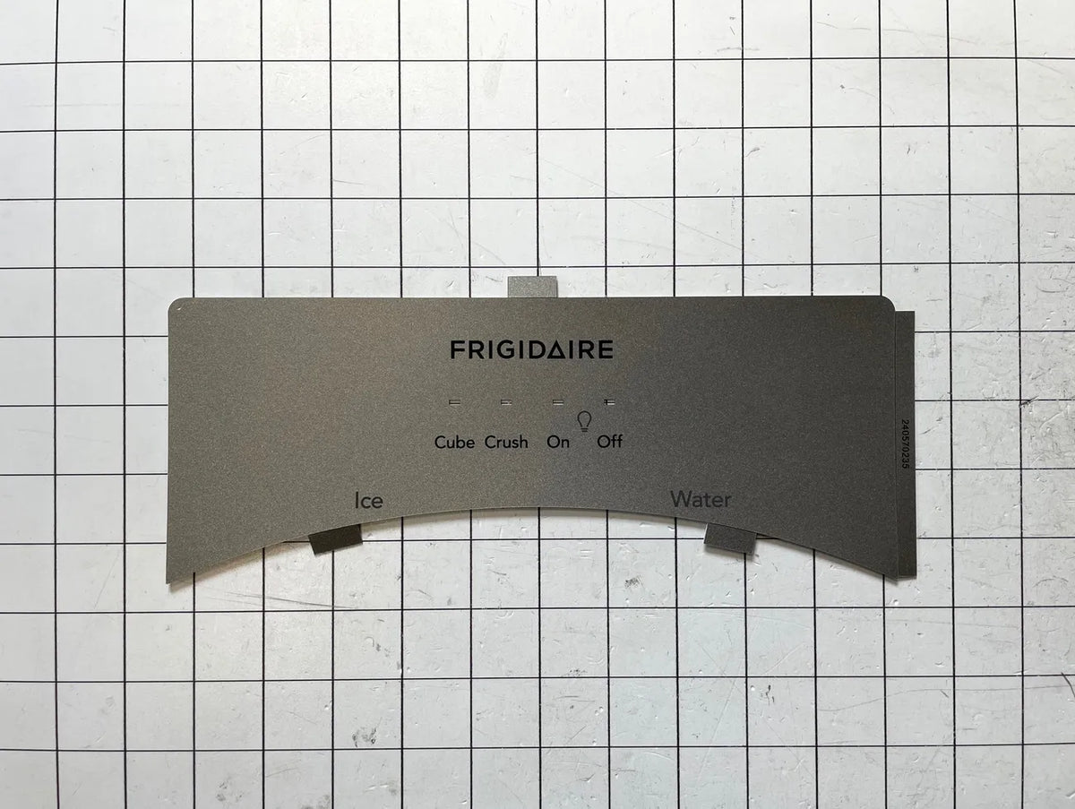 Frigidaire Refrigerator Ice & Water Dispenser Overlay Cover 240570235
