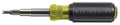 Klein Tools 11-in-1 HVAC Screwdriver / Nut Driver With Schrader Bits 32527