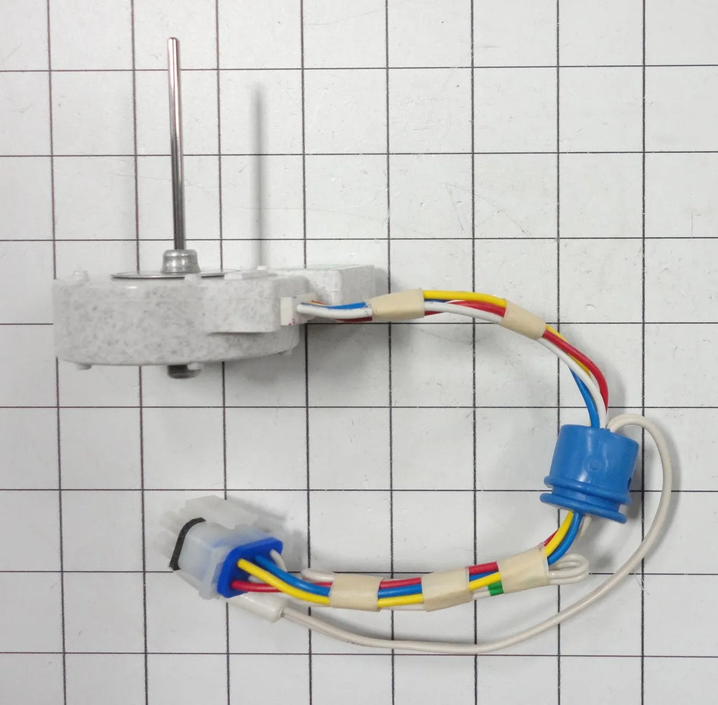 GE Refrigerator Evaporator Fan Motor DC with Harness WR60X10307