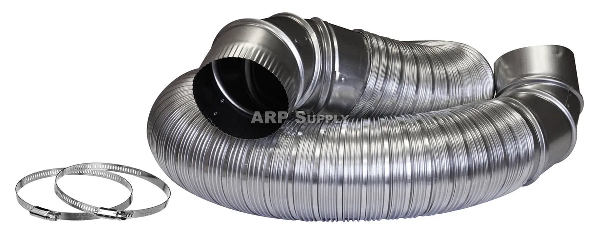 Dundas Jafine All-Metal Dryer Vent Hook-Up Kit 4" x 8 Ft. MFX48ULMK