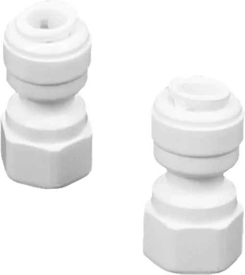 ERP (Exact Replacement Parts) Push-Fit Faucet Adapter 1/4" x 7/16"-24 UNS SPF3208U7W