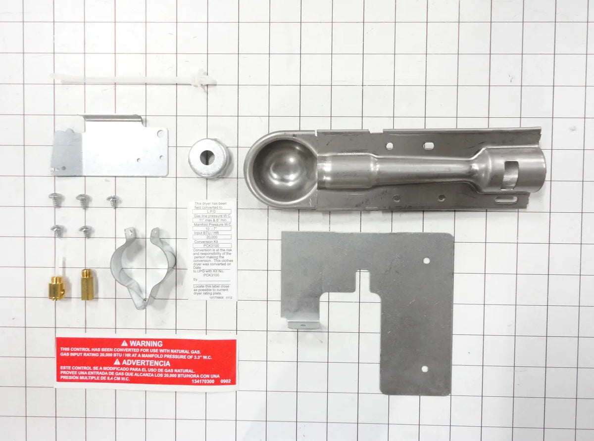 Frigidaire Gas Dryer Natural to LP Conversion Kit PCK3100
