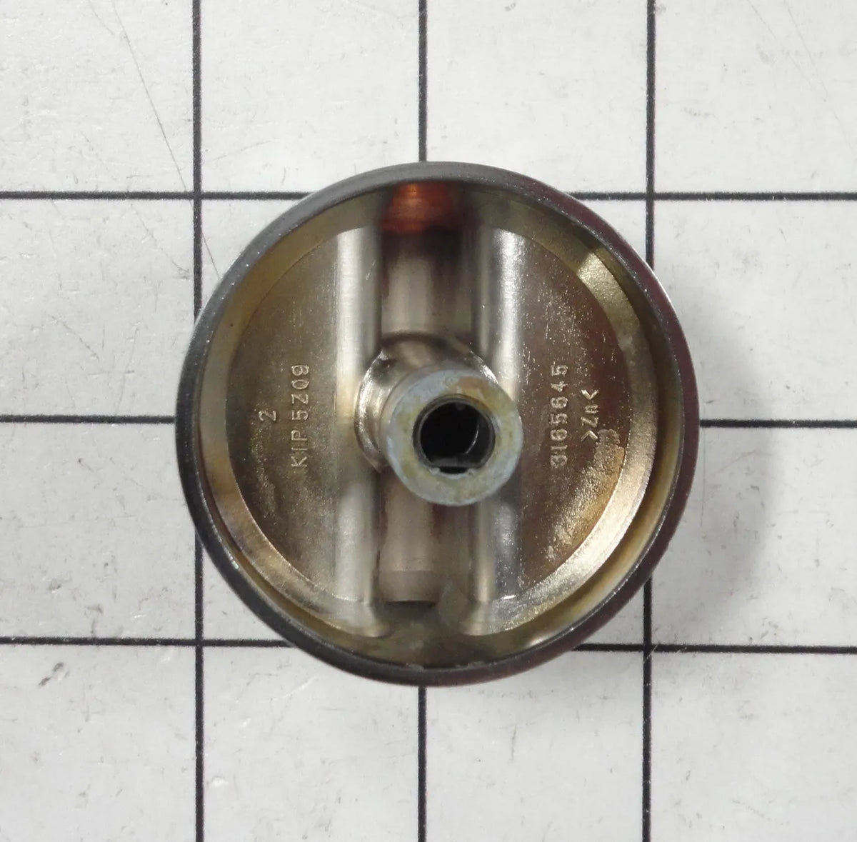 Frigidaire Range Burner Control Knob, Stainless Steel 316564509