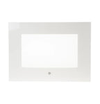 GE Oven Outer Door Glass, White WB56T10356