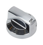 Whirlpool Range Control Knob, Stainless Steel WPW10301588