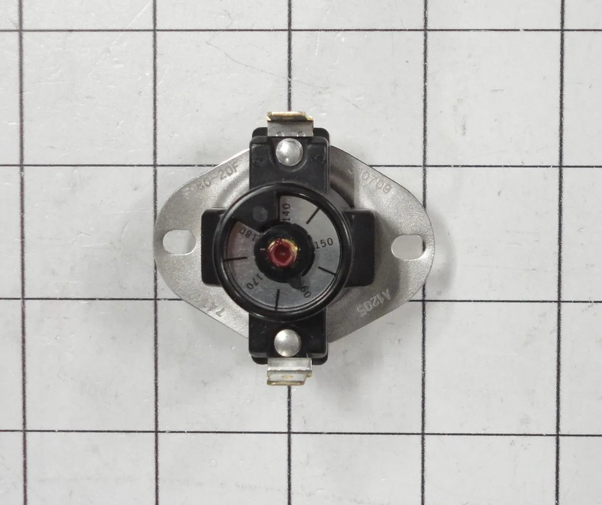 Supco Adjustable Furnace Fan Control Thermostat 140-180°F SPST AT022