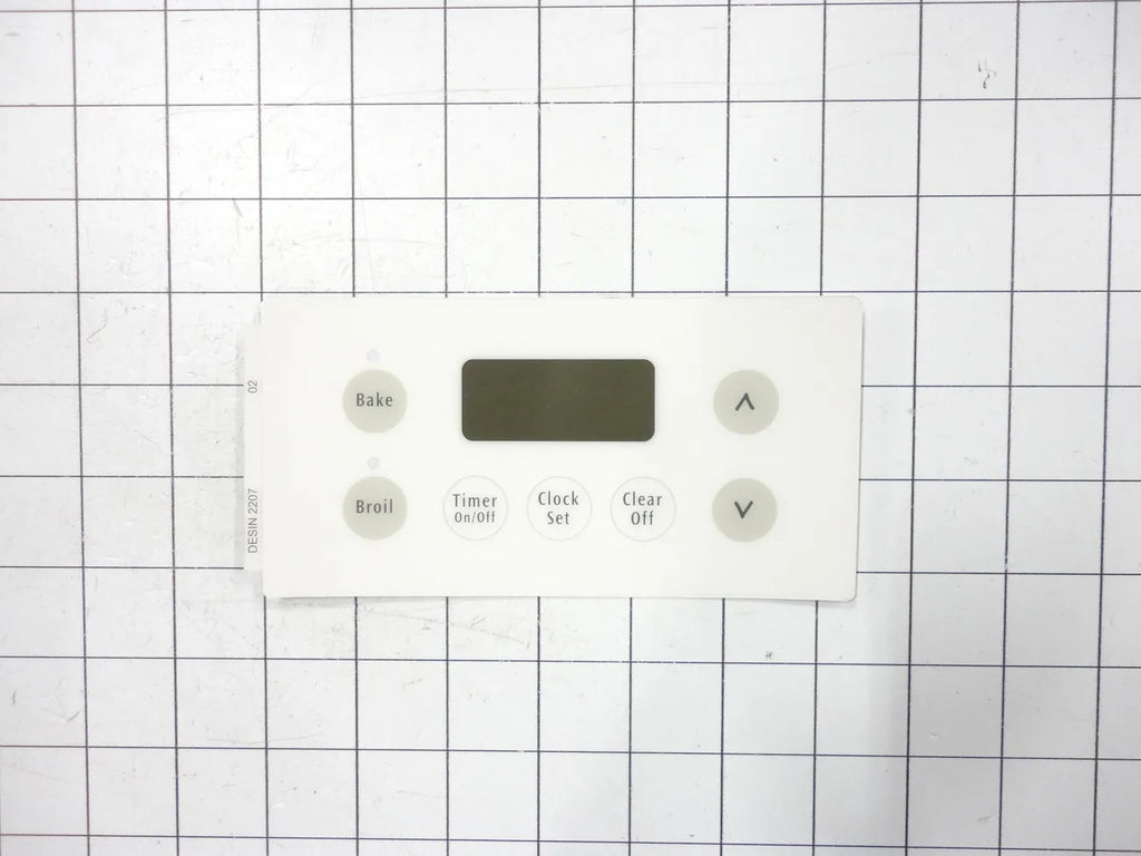 Frigidaire Range Clock Overlay 316220702