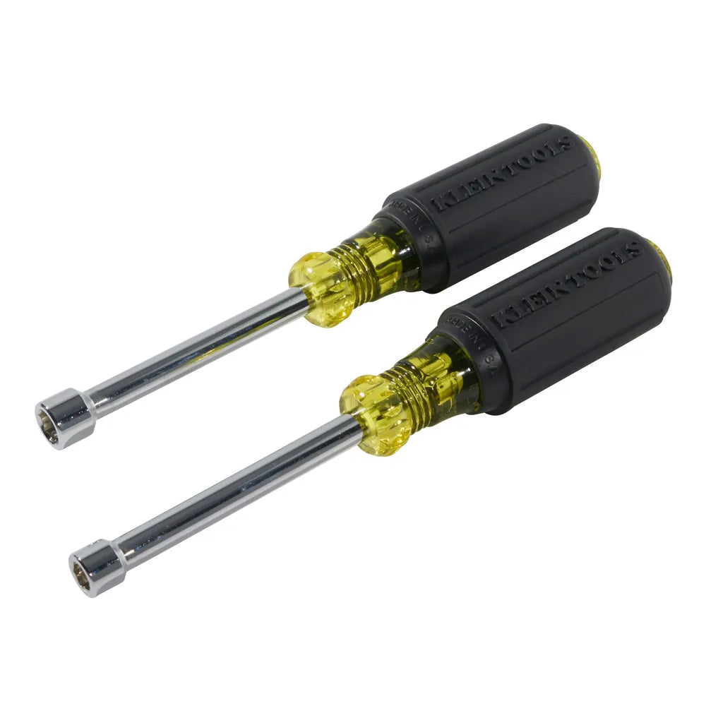 Klein Tools Magnetic Nut Driver Set, 3" Shafts, 2-Piece 630M