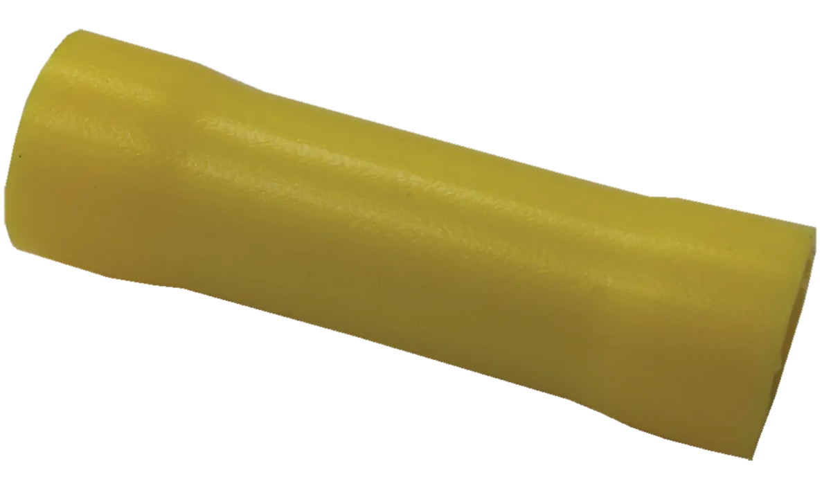 Supco Insulated Butt Connector 12-10 AWG Yellow 15 Pack T1053