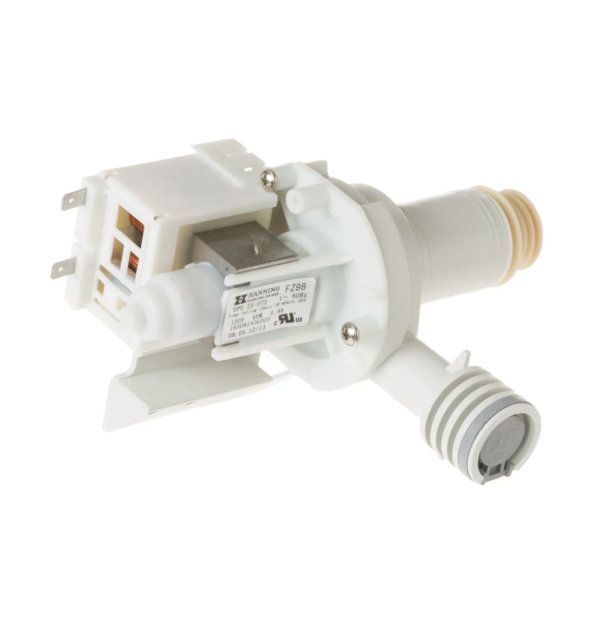 GE Dishwasher Drain Pump Assembly WD26X10046