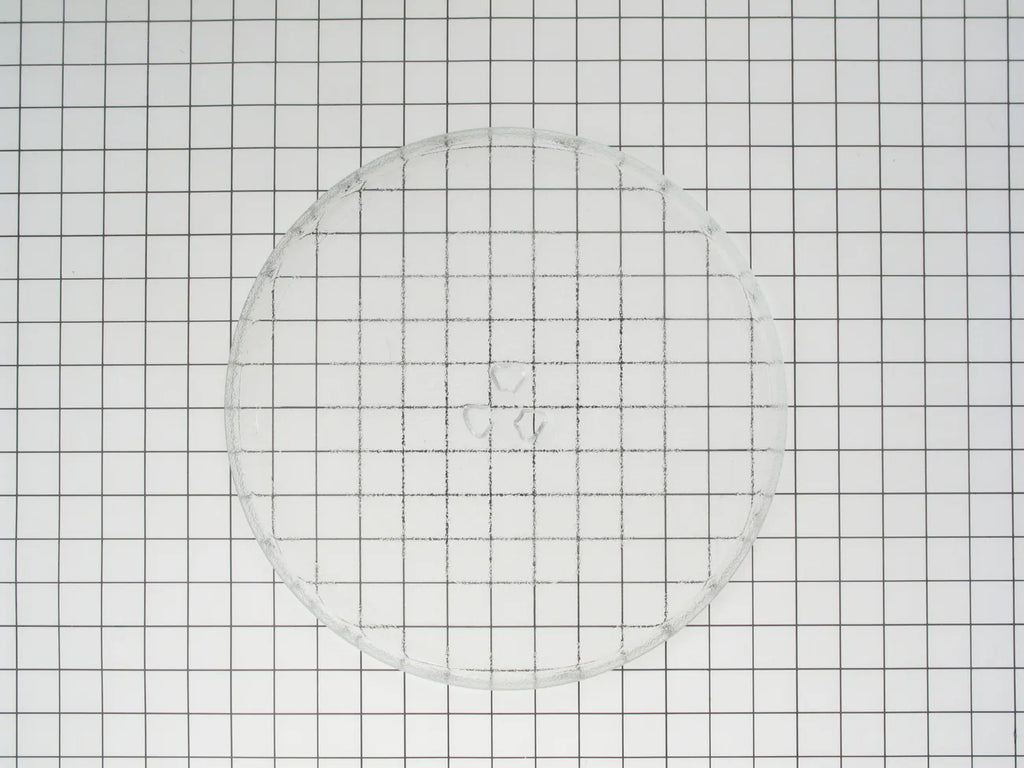 GE Microwave 12-3/4" Glass Turntable Tray WB49X10129