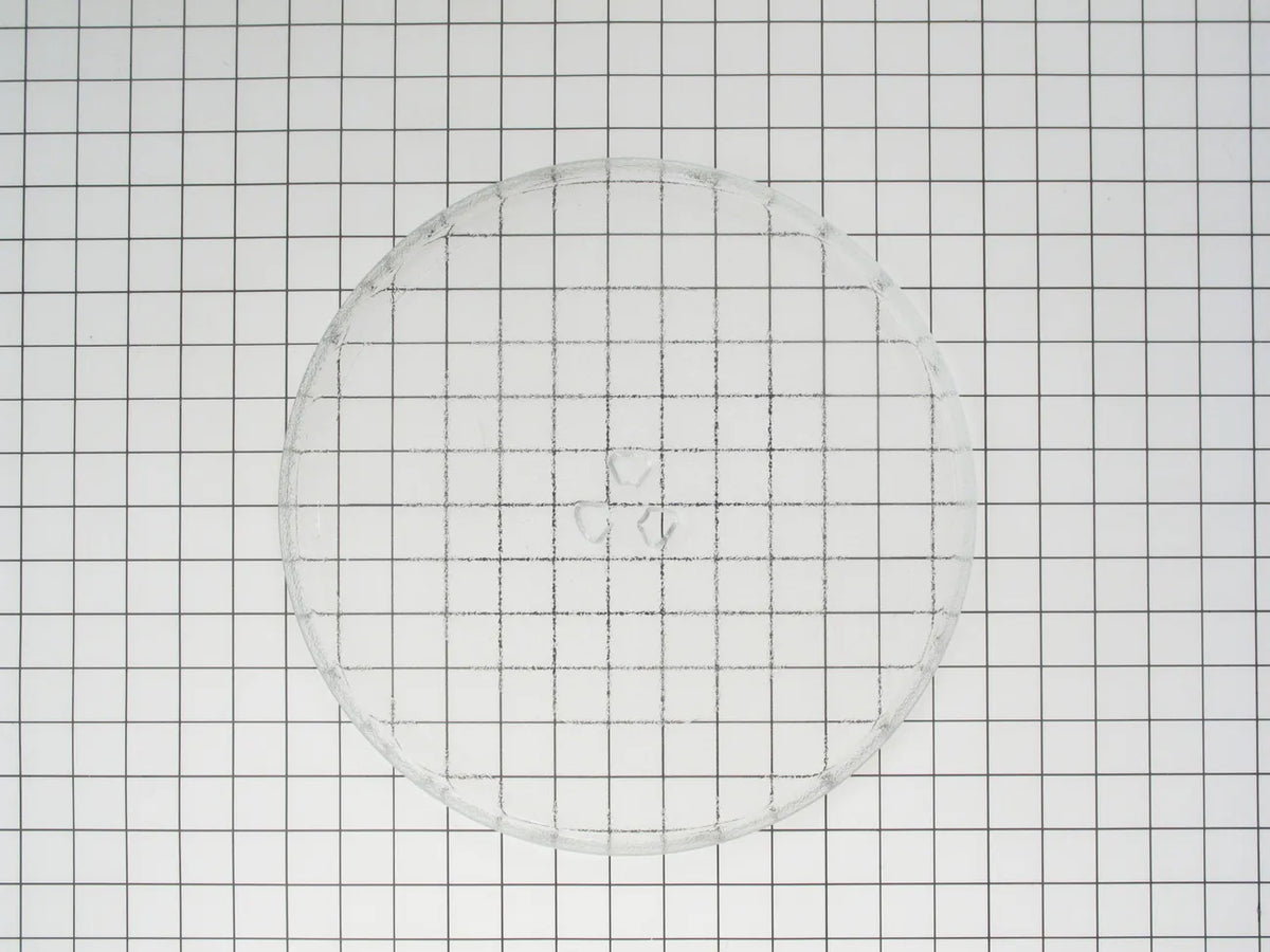 GE Microwave 12-3/4" Glass Turntable Tray WB49X10129