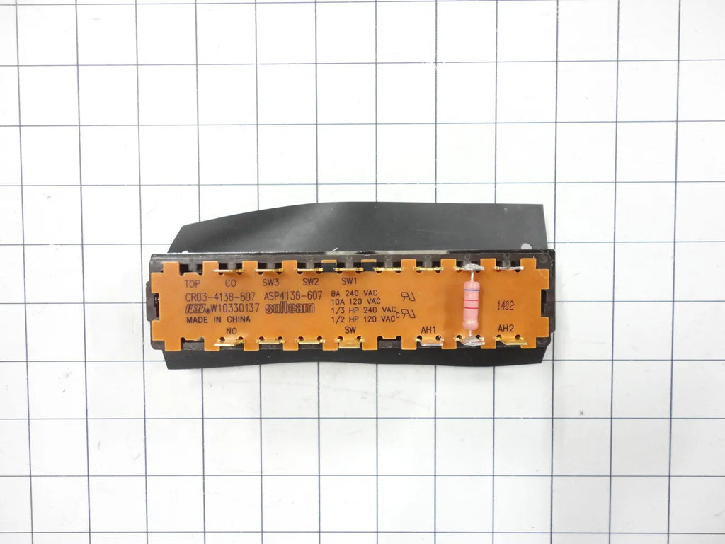 Whirlpool Dryer Push Button Switch WPW10330137