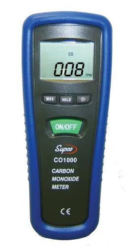 Supco Carbon Monoxide Meter 0-1000 PPM CO1000