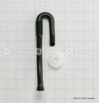 GE Refrigerator Drain Tube and Valve WR02X28554