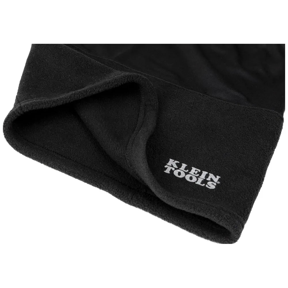Klein Tools Neck and Face Warming Half-Band, Black 60466