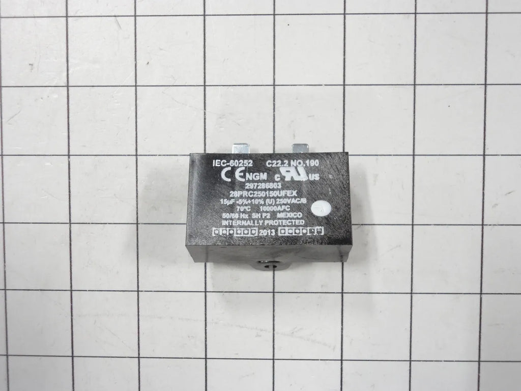 Frigidaire Refrigerator Compressor Run Capacitor 297286803
