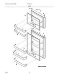 Frigidaire Refrigerator Door Assembly 5304532786