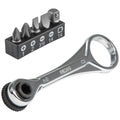 Klein Tools Slim Profile Mini Ratchet Set, 5-Piece 65200