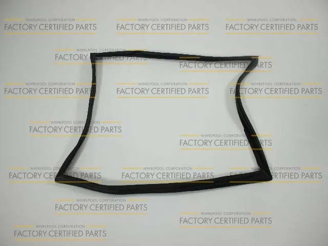 Whirlpool Maytag Refrigerator Freezer Door Gasket Black WP12550101Q