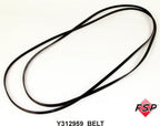 Whirlpool Maytag Dryer Drum Drive Belt 100 Inch WPY312959