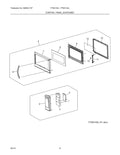 Frigidaire Microwave Outer Door Panel 5304477394
