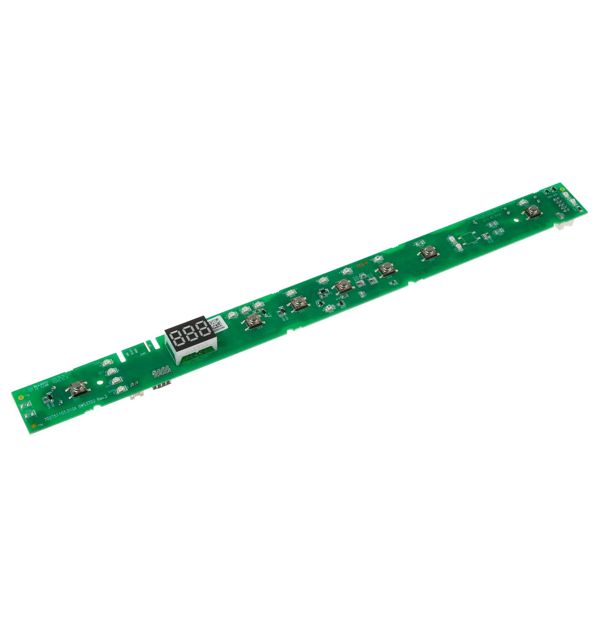 GE Dishwasher User Interface and Display Board WD21X31910