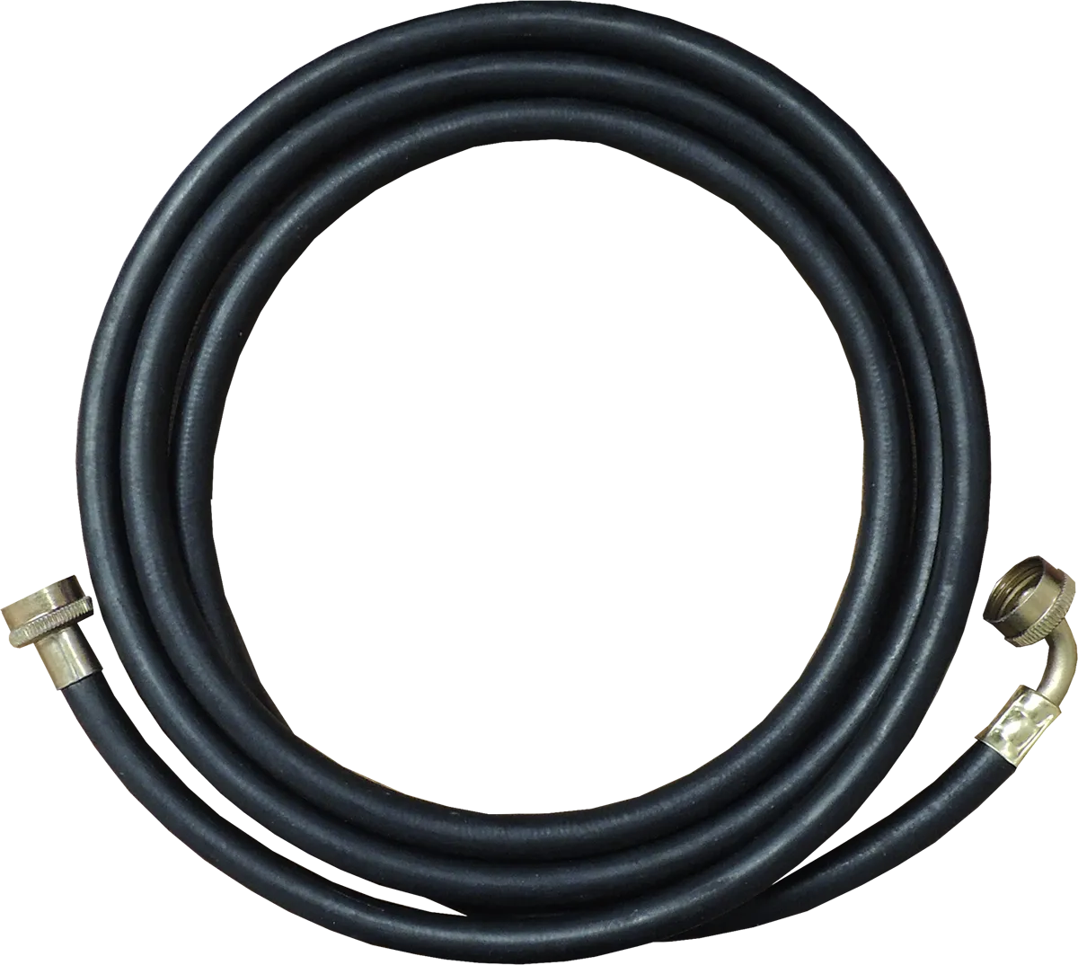 USD Products Washer Rubber Fill Hose 5 Ft. with 90-Degree Elbow 5FT-EFH