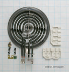 GE Electric Range 6" Surface Element with Trim Ring WB30X356