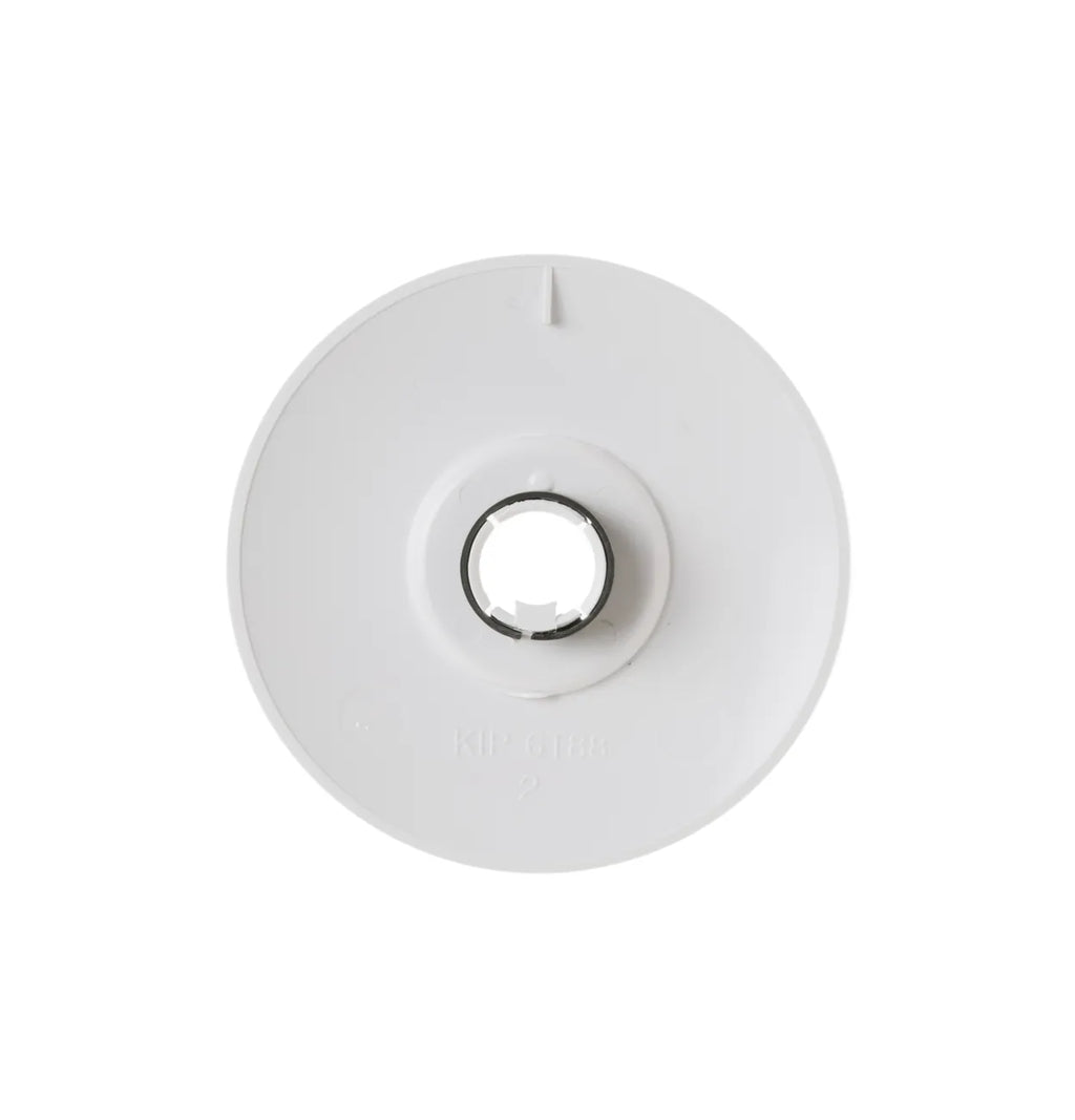 GE Washer Dial Knob Assembly, White WH11X10033