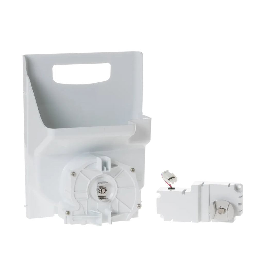 GE Refrigerator Ice Bucket and Motor Kit WR49X10322