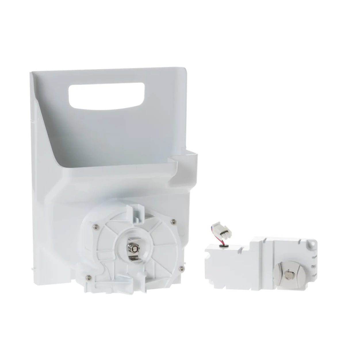 GE Refrigerator Ice Bucket and Motor Kit WR49X10322