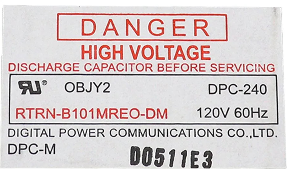 Bosch Microwave High Voltage Transformer Service Kit 00658484