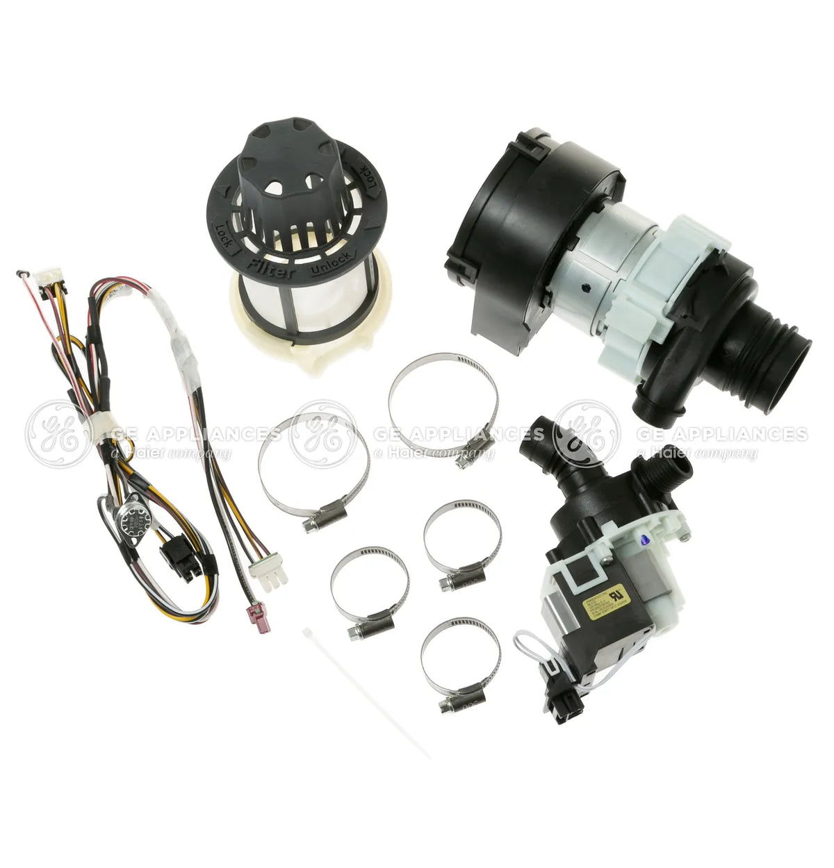 GE Dishwasher Drain Pump Kit WD49X23782