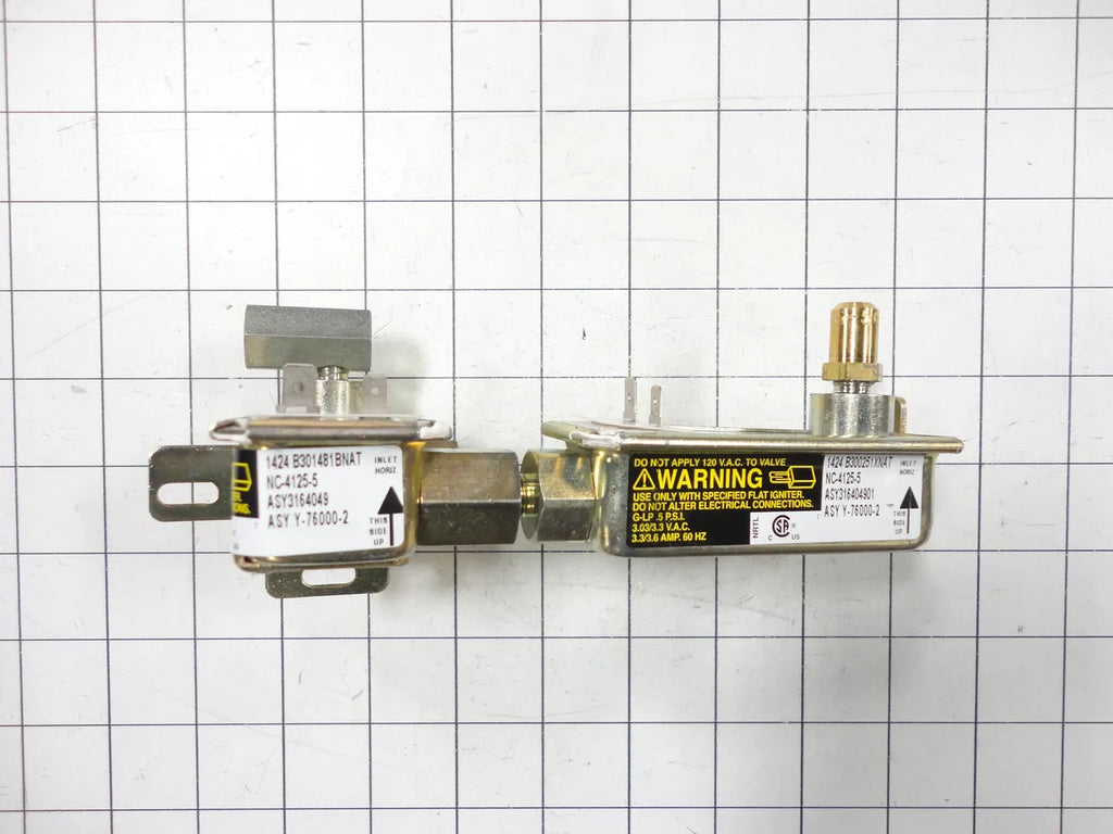 Frigidaire Range Dual Gas Safety Valve 316404900