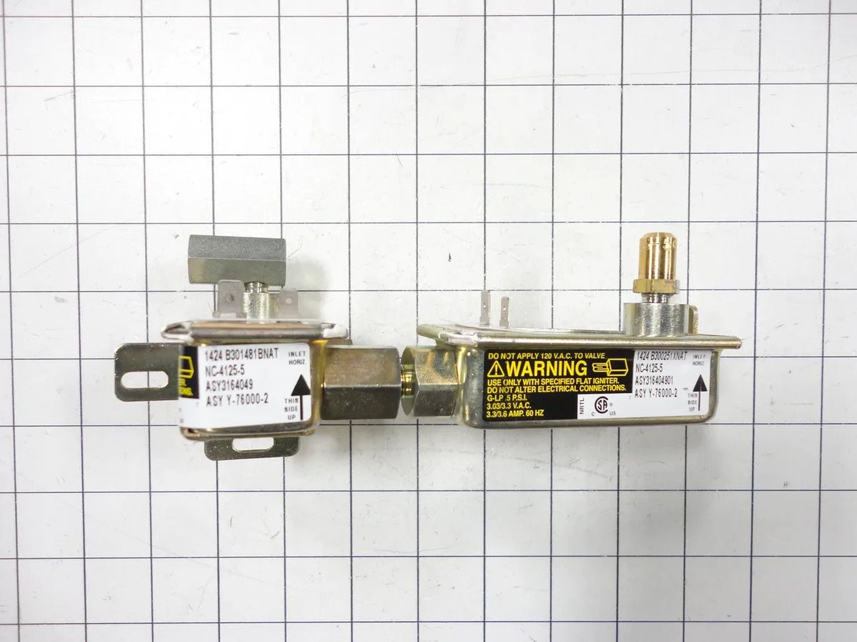 Frigidaire Range Dual Gas Safety Valve 316404900
