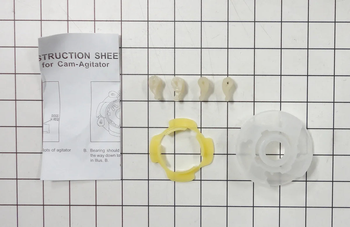 Whirlpool Washer Agitator Repair Kit with Short Cam 285809