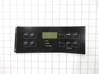 Frigidaire Range Clock Control Overlay, Black 316419141