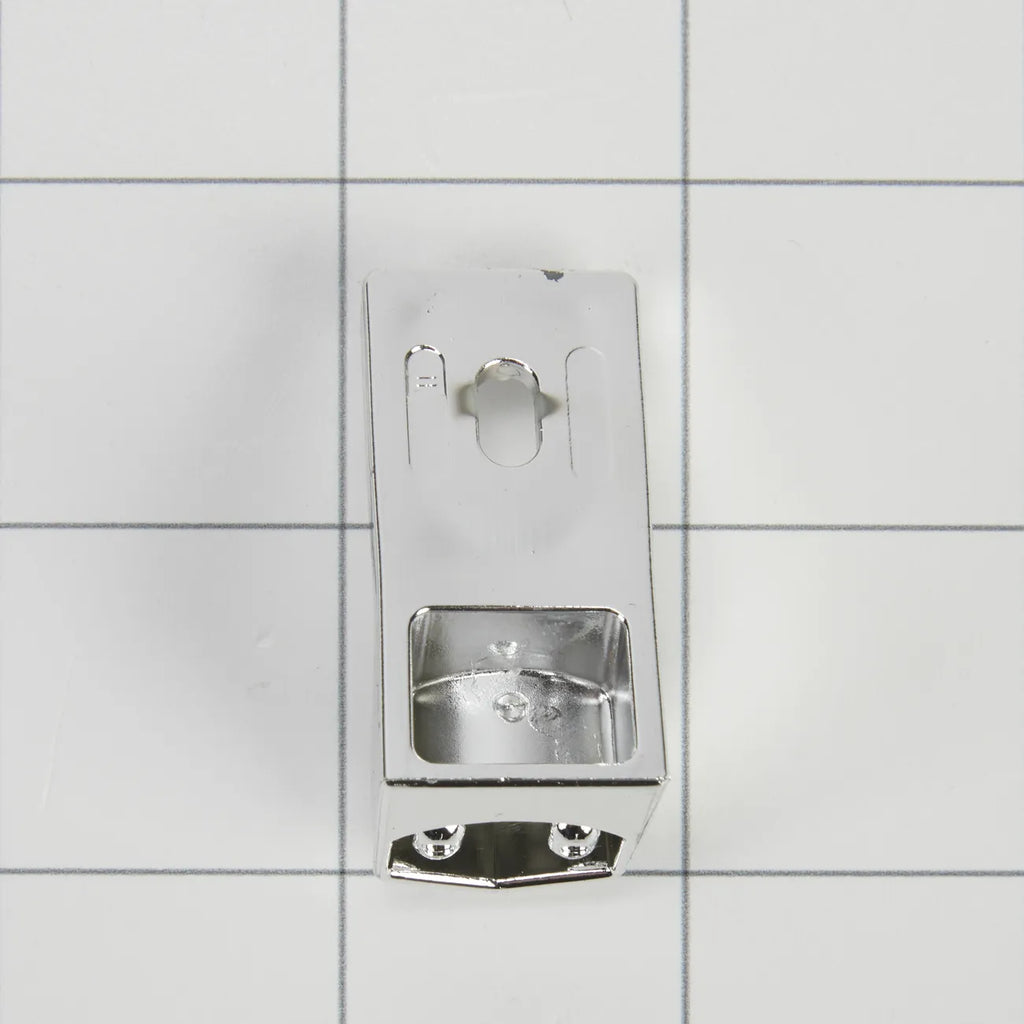Whirlpool Refrigerator Bottom Door End Cap Chrome WP2183139