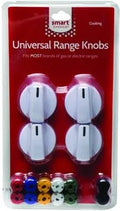 Frigidaire Universal Range Control Knob Kit, White KNOBKIT4W