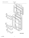 Frigidaire Refrigerator Door Shelf Bin 5304524054