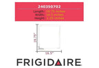 Frigidaire Refrigerator Crisper Cover Frame 240350702